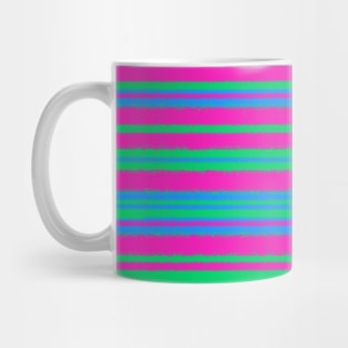 Polysexual grunge stripes Mug